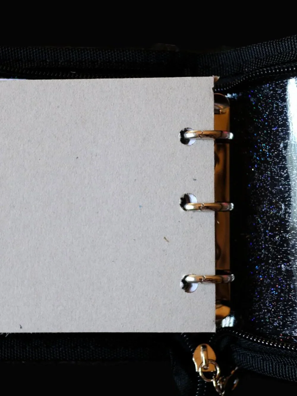 Mini Coloring Book Set, Abstract Designs, Handmade, 3 ring binder, zipper cover